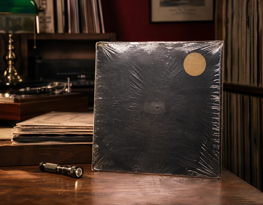 Factory-sealed vintage LP
